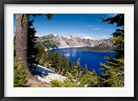 Framed Crater Lake