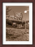 Framed Johnson Street Bridge (Victoria)