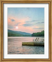 Framed Dock at Sunset