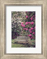 Framed Rest Among The Flowers