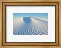 Framed Ripple Patterns In Gypsum Sand Dunes, White Sands National Monument, New Mexico