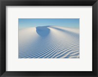 Framed Ripple Patterns In Gypsum Sand Dunes, White Sands National Monument, New Mexico