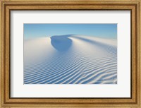 Framed Ripple Patterns In Gypsum Sand Dunes, White Sands National Monument, New Mexico