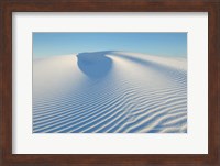 Framed Ripple Patterns In Gypsum Sand Dunes, White Sands National Monument, New Mexico