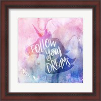 Framed Unicorn Dreams