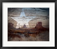 Framed Desert Star