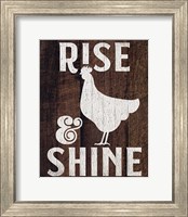 Framed Rise & Shine