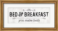 Framed Bed & Breakfast
