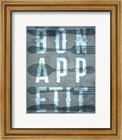 Framed Bon Appetit