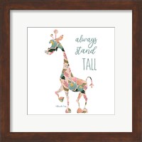 Framed 'Always Stand Tall' border=