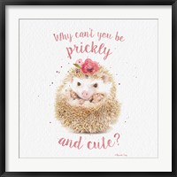 Framed Prickly and Cute