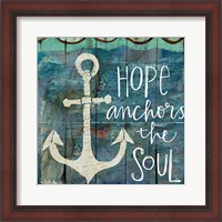 Framed Hope Anchors the Soul