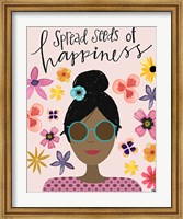 Framed Spread Seeds of Happiness