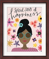 Framed Spread Seeds of Happiness