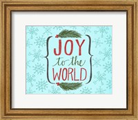 Framed Joy to the World