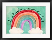 Framed Be a Rainbow