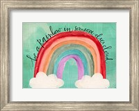 Framed Be a Rainbow