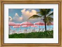 Framed Pink Umbrella