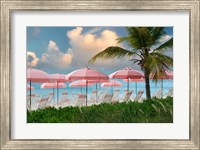 Framed Pink Umbrella