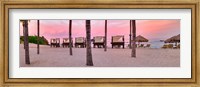 Framed Pink Beach