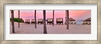 Framed Pink Beach