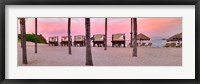 Framed Pink Beach