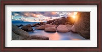Framed Sunset Cove