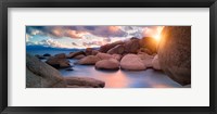 Framed Sunset Cove