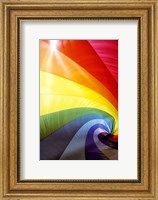 Framed Rainbow Spiral