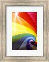 Framed Rainbow Spiral