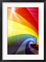 Framed Rainbow Spiral