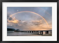 Framed Rainbow Pier