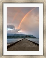 Framed Rainbow Pier III