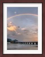 Framed Rainbow Pier IV