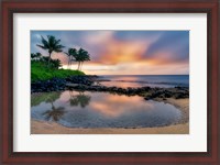 Framed Sunset Cove II