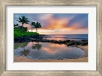 Framed Sunset Cove II
