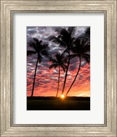 Framed Sunset Silhouette