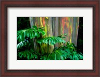 Framed Tropical Leaves