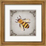 Framed Bee and Willow III
