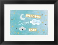 Framed Welcome Sweet Baby