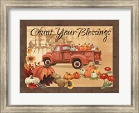 Framed Count Your Blessings