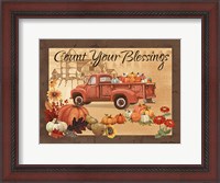 Framed Count Your Blessings