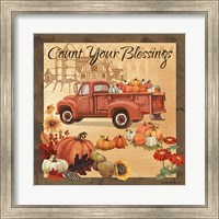 Framed Count Your Blessings II