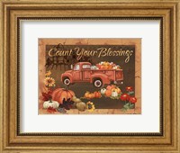 Framed Count Your Blessings IV