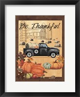 Framed Be Thankful III