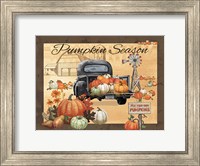 Framed Pumpkin Season