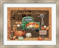 Framed Pumpkin Season IV