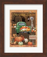 Framed Pumpkin Season VI