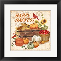 Framed Happy Harvest