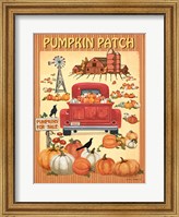 Framed Pumpkin Patch II